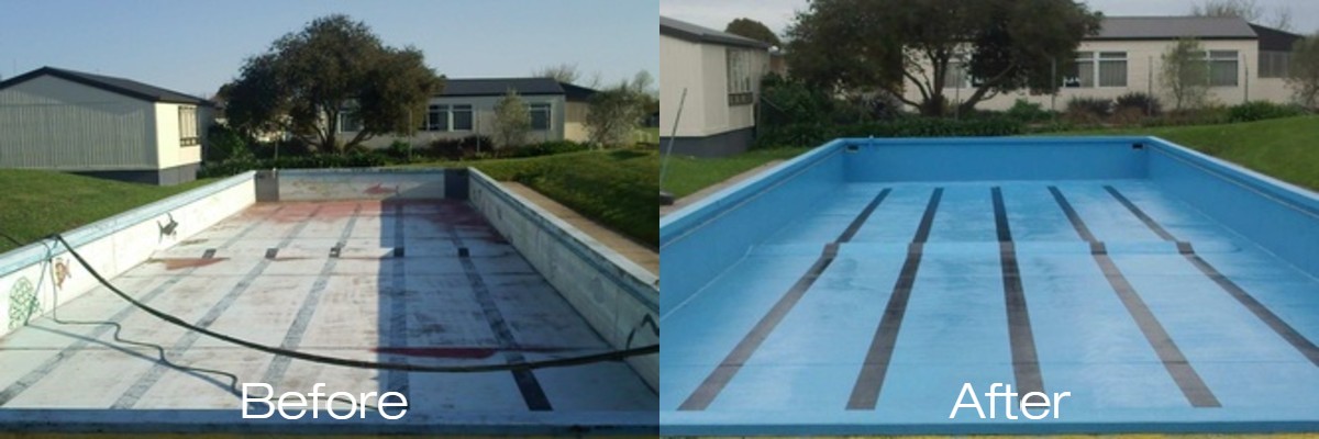 painting your pool